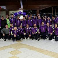 La squadra di seconda categoria con lo staff del Tollo calcio