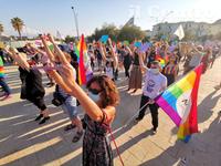 Una passata edizione dell'Abruzzo Pride alla Madonnina (Fotoservizio di Giampiero Lattanzio)