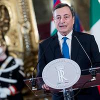 Il presidente del Consiglio Mario Draghi