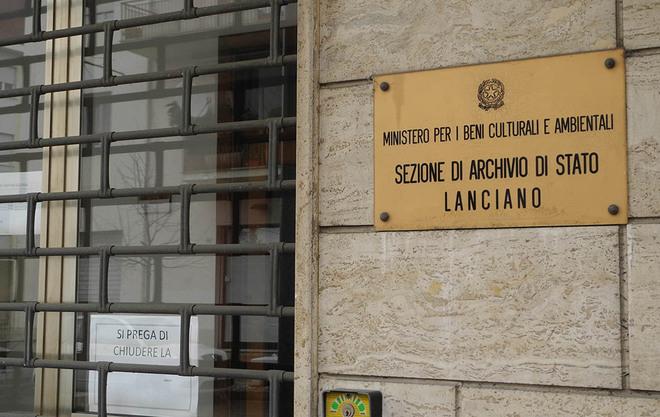 L Archivio di Stato chiude e va a Ortona Chieti Il Centro