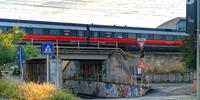 Il treno fermo subito dopo la tragedia (foto g.lattanzio)