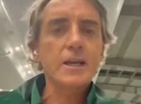 Roberto Mancini nel video messaggio di auguri al Chieti