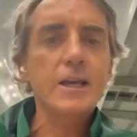 Roberto Mancini nel video messaggio di auguri al Chieti