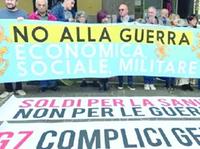 Striscioni dei NoG7